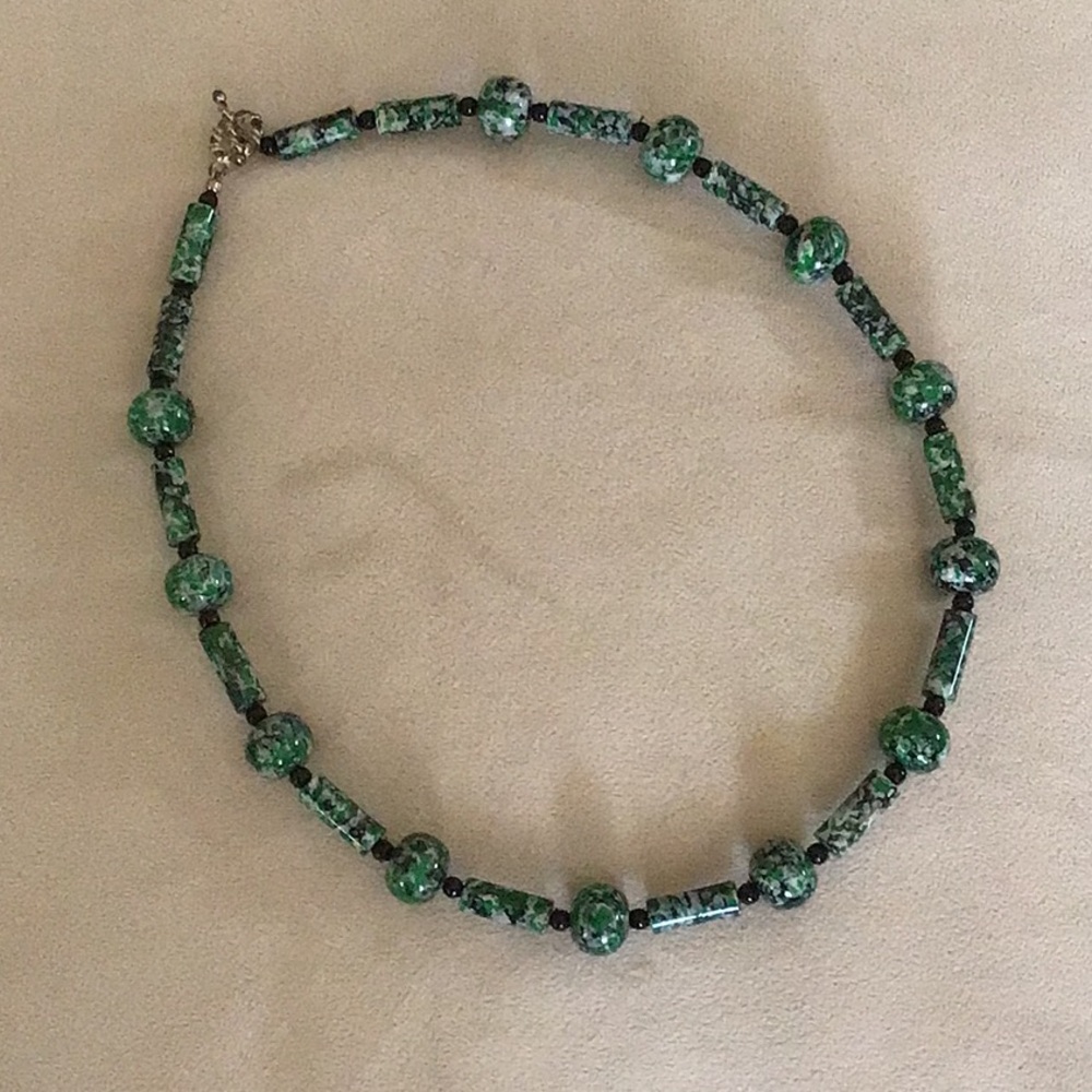 Pretty green necklace